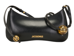 Le Bisou Perle Small, Leather, Black, MII, DB, 3*